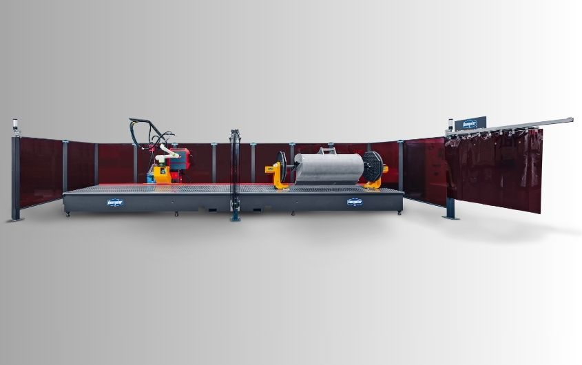 LINEAR 80/15 cobot saldatura aperto