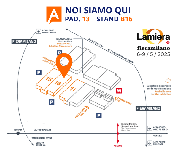 Lamiera 2025 cosa vedere Mappa